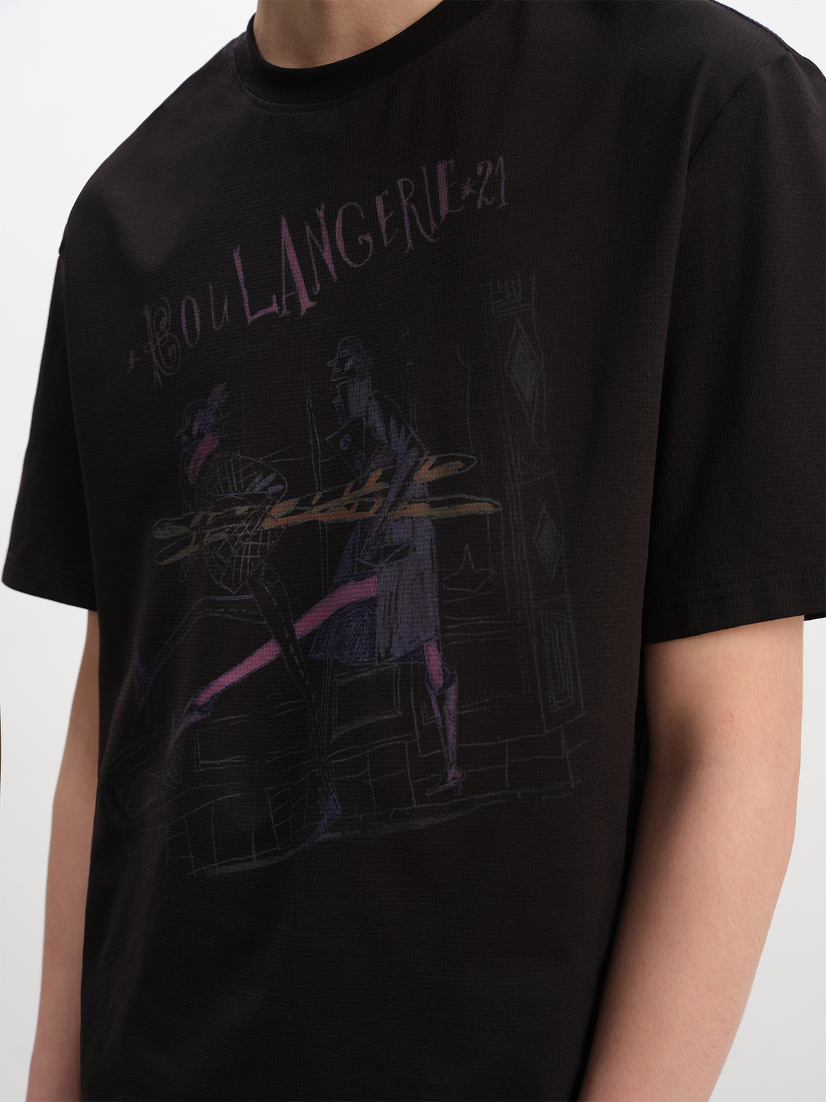 Abstract Ballet Sketch Graphic Tee - Notkicks