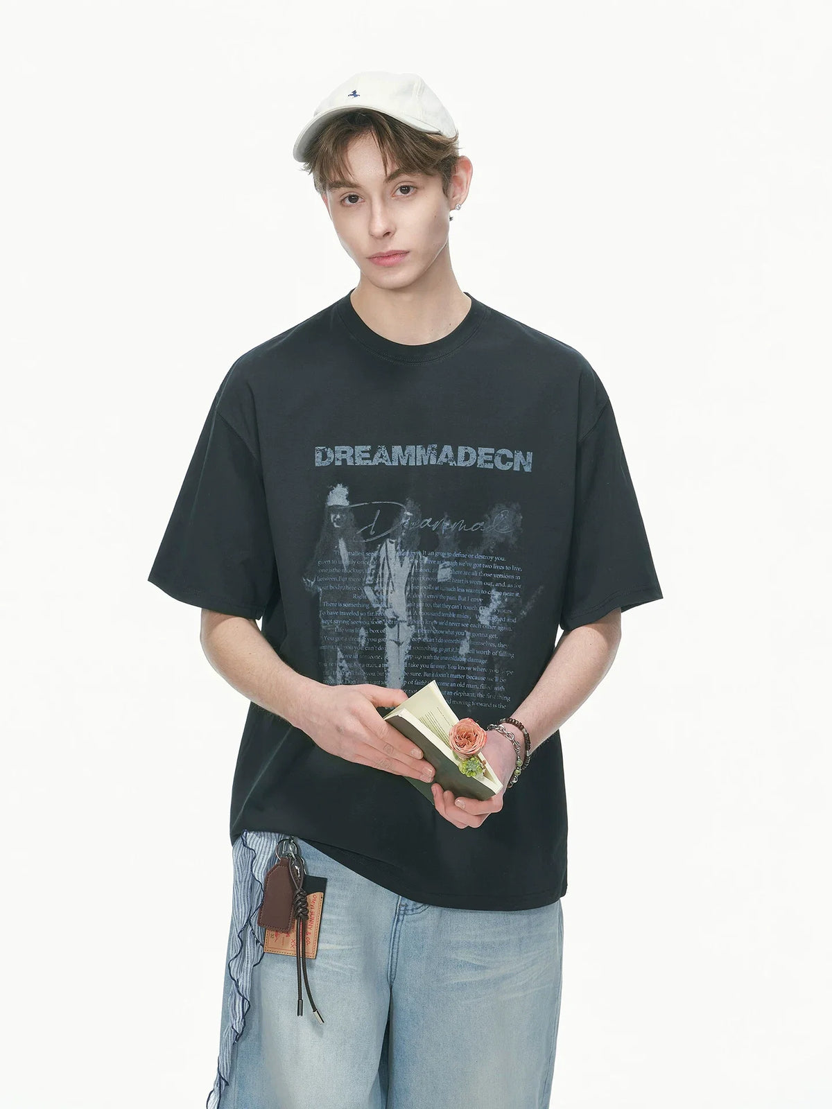 Dream Print Oversized Tee - Notkicks