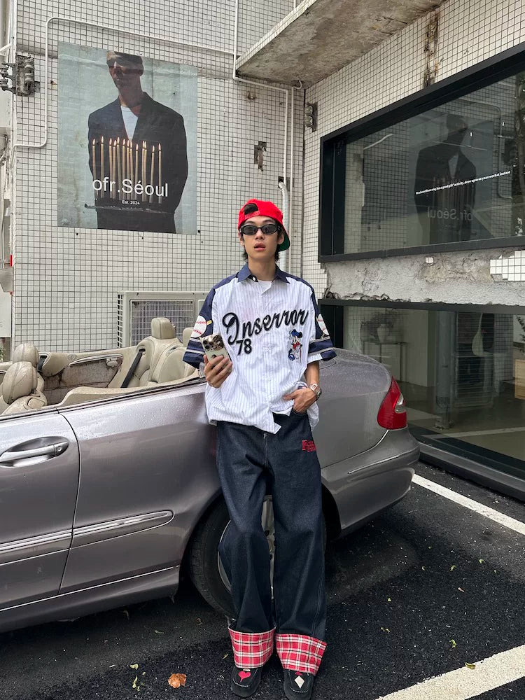 Backfield Error 78 Baseball Jersey - Notkicks