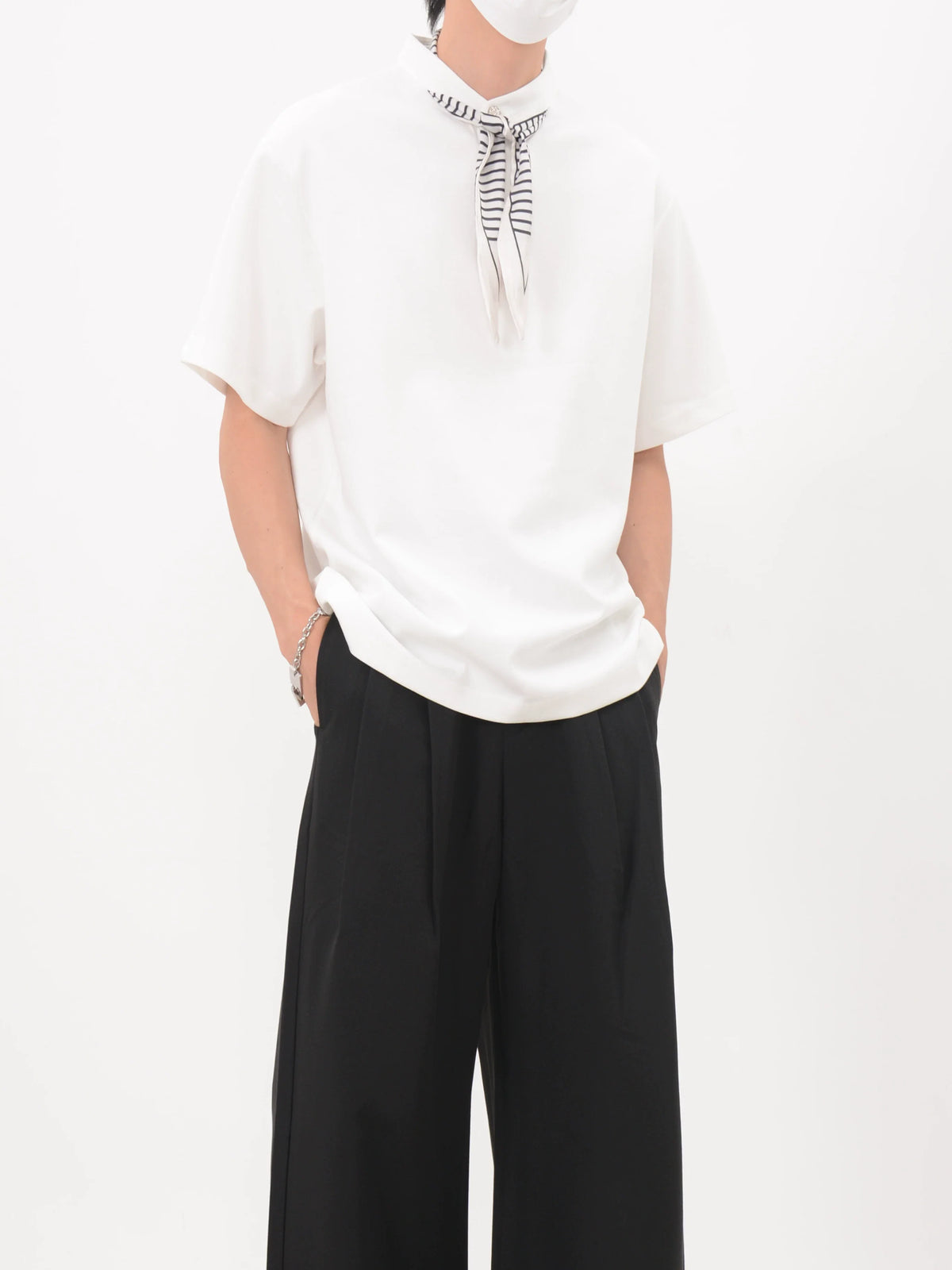 Bandana Placket Polo Tee - Notkicks