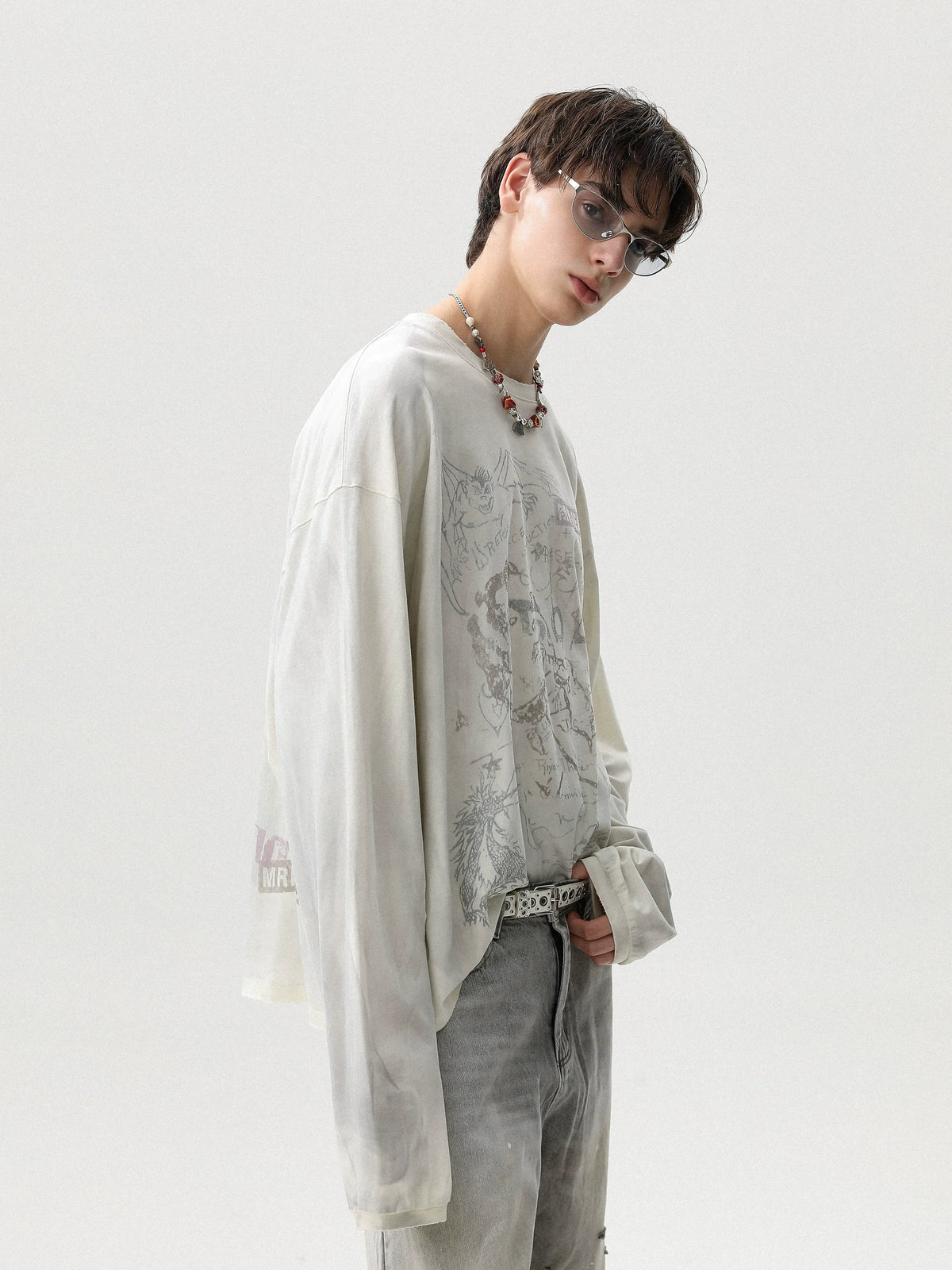 Mythic Map Sketch Long Sleeve - Notkicks