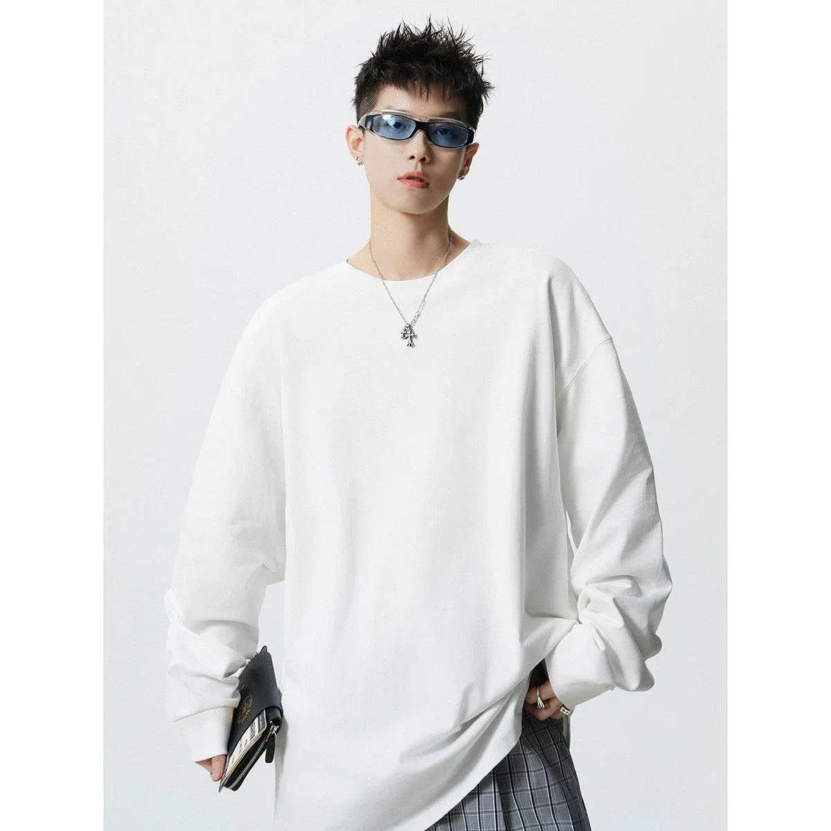 Cloudline Oversized Long-Sleeve Tee - Notkicks