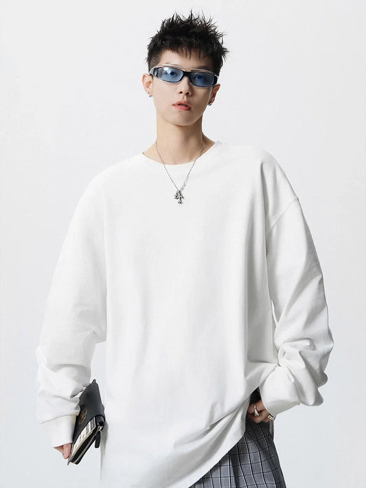 Cloudline Oversized Long-Sleeve Tee - Notkicks