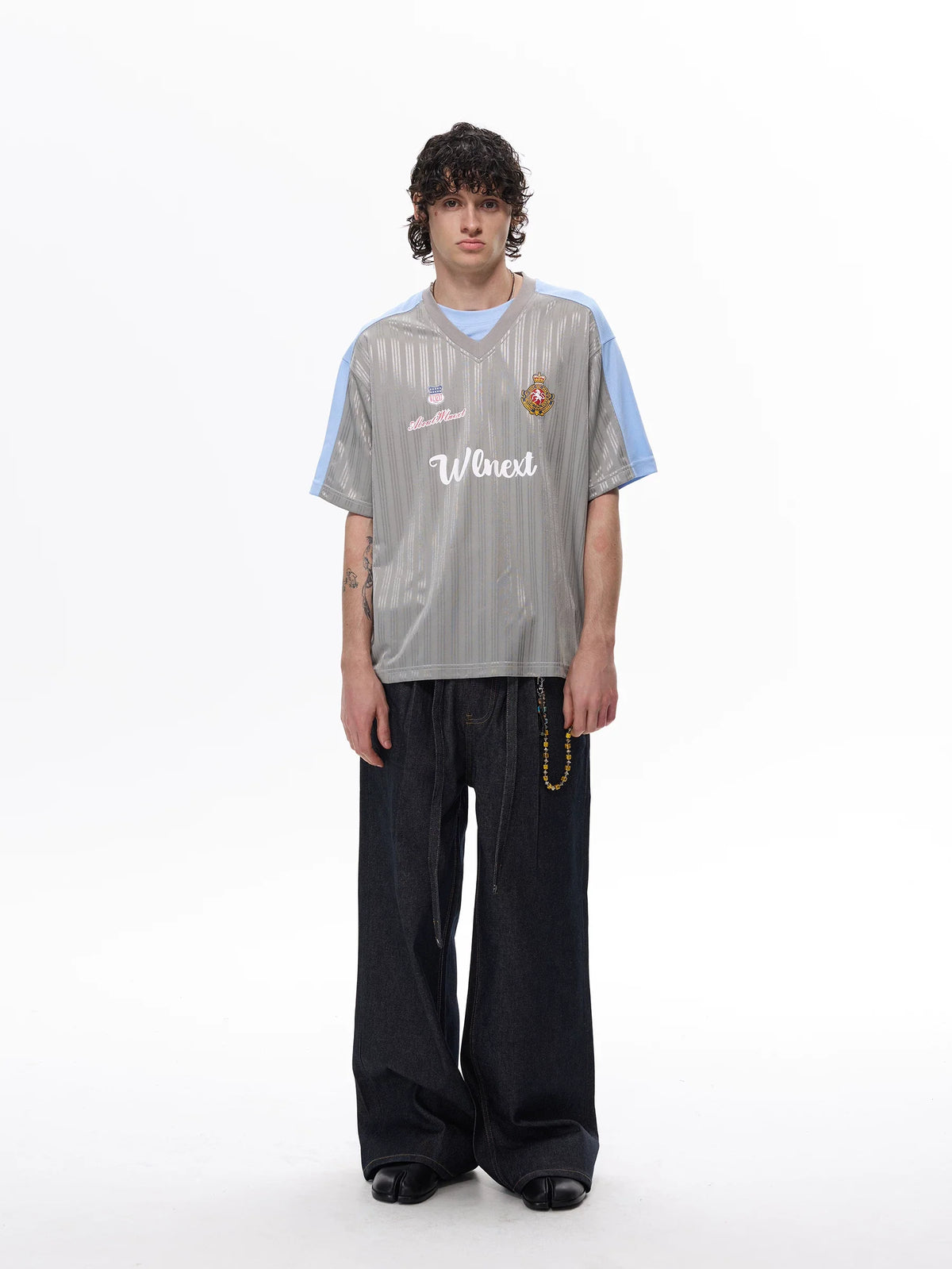 Silver Crest Pitch Jersey Tee - Notkicks