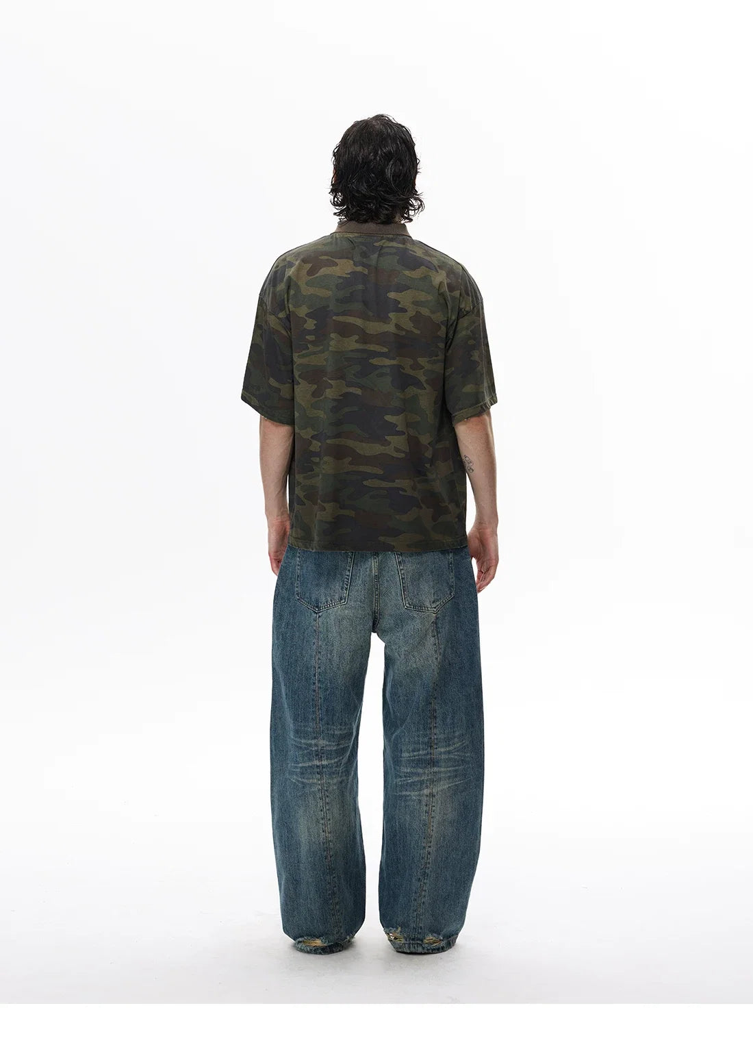 Everything Camo Polo Tee - Notkicks