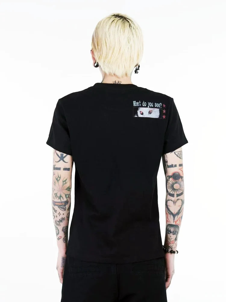 Crimson Stargaze Catvision Tee - Notkicks