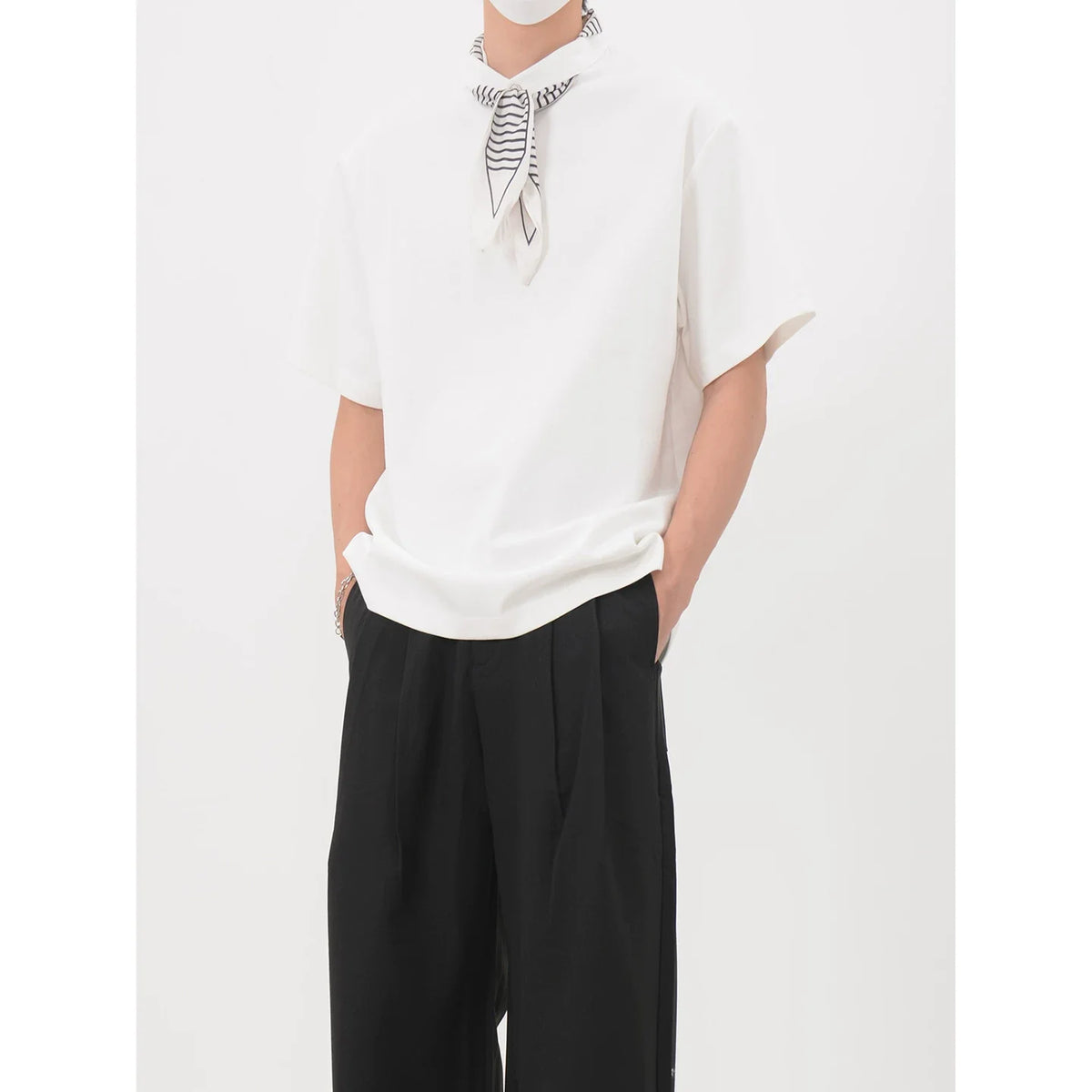 Bandana Placket Polo Tee - Notkicks