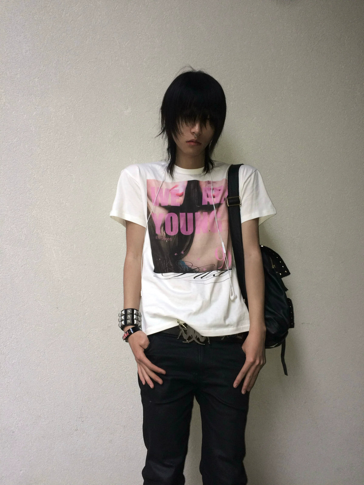 We Are Young Pink Graphic Tee - Notkicks