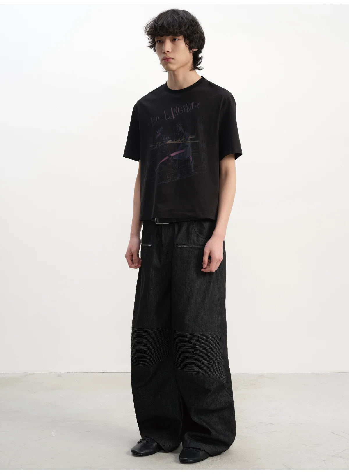 Abstract Ballet Sketch Graphic Tee - Notkicks