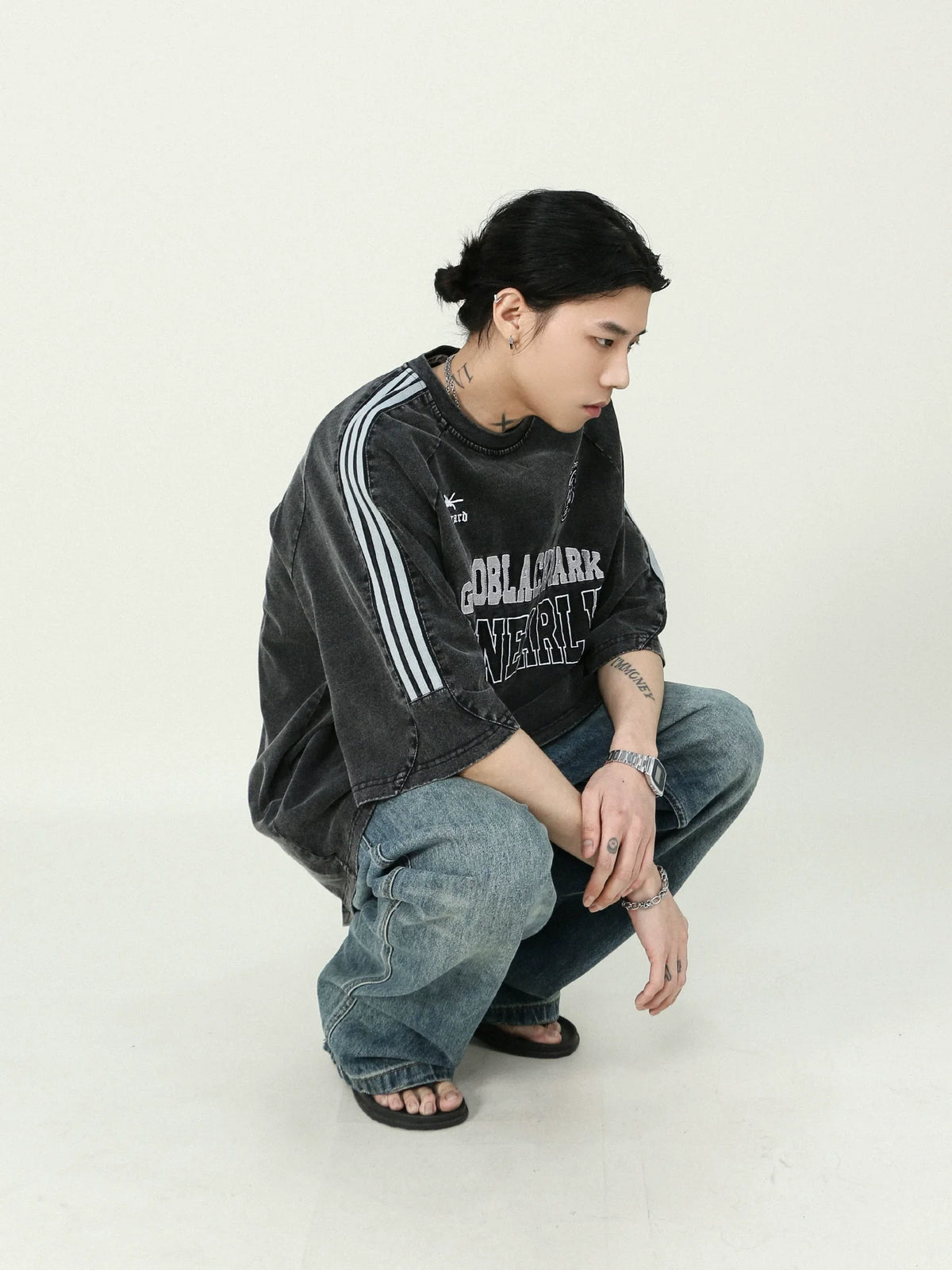 Blackmark Crest Varsity Jersey Tee - Notkicks