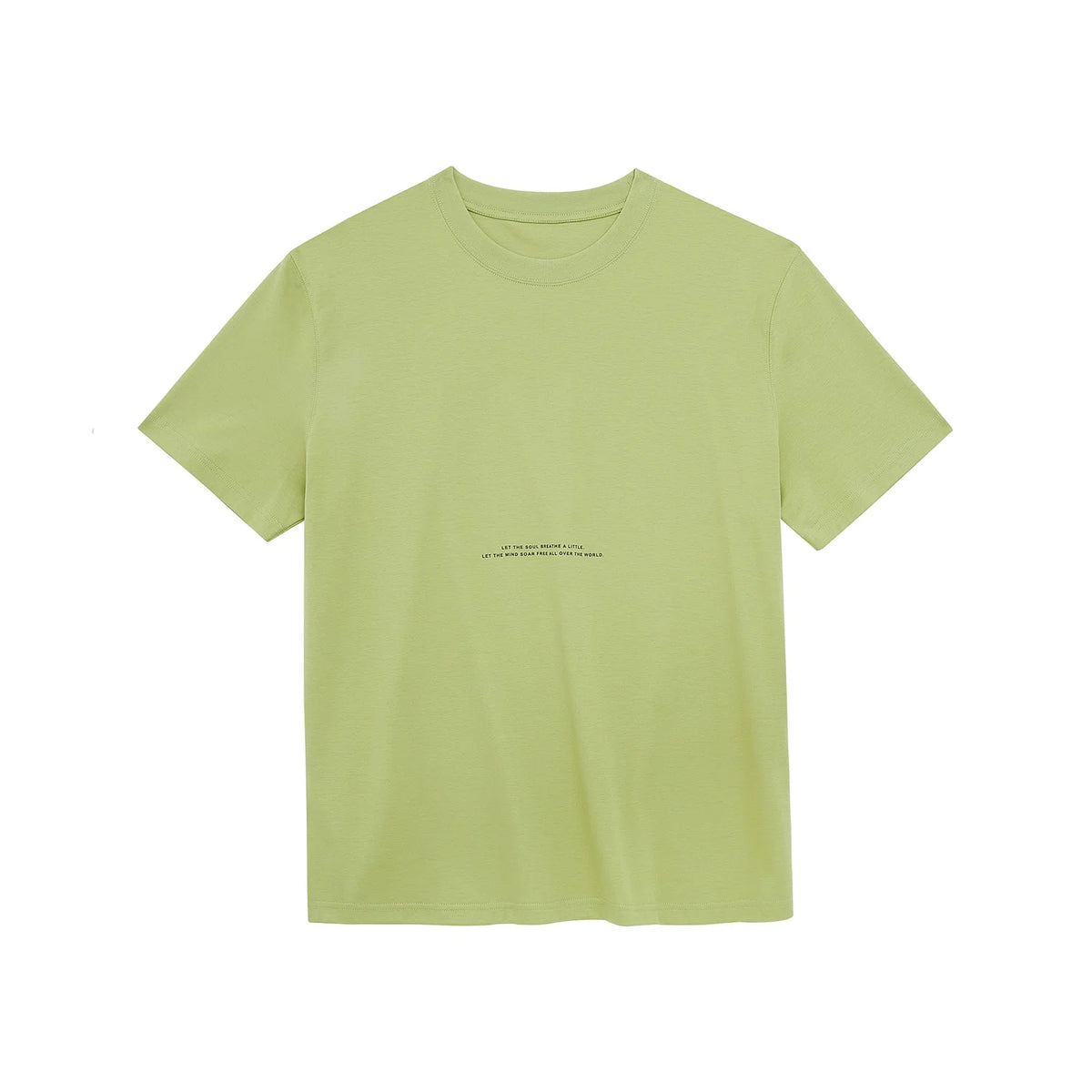 Color Block Letter Print Standard Tee - Notkicks