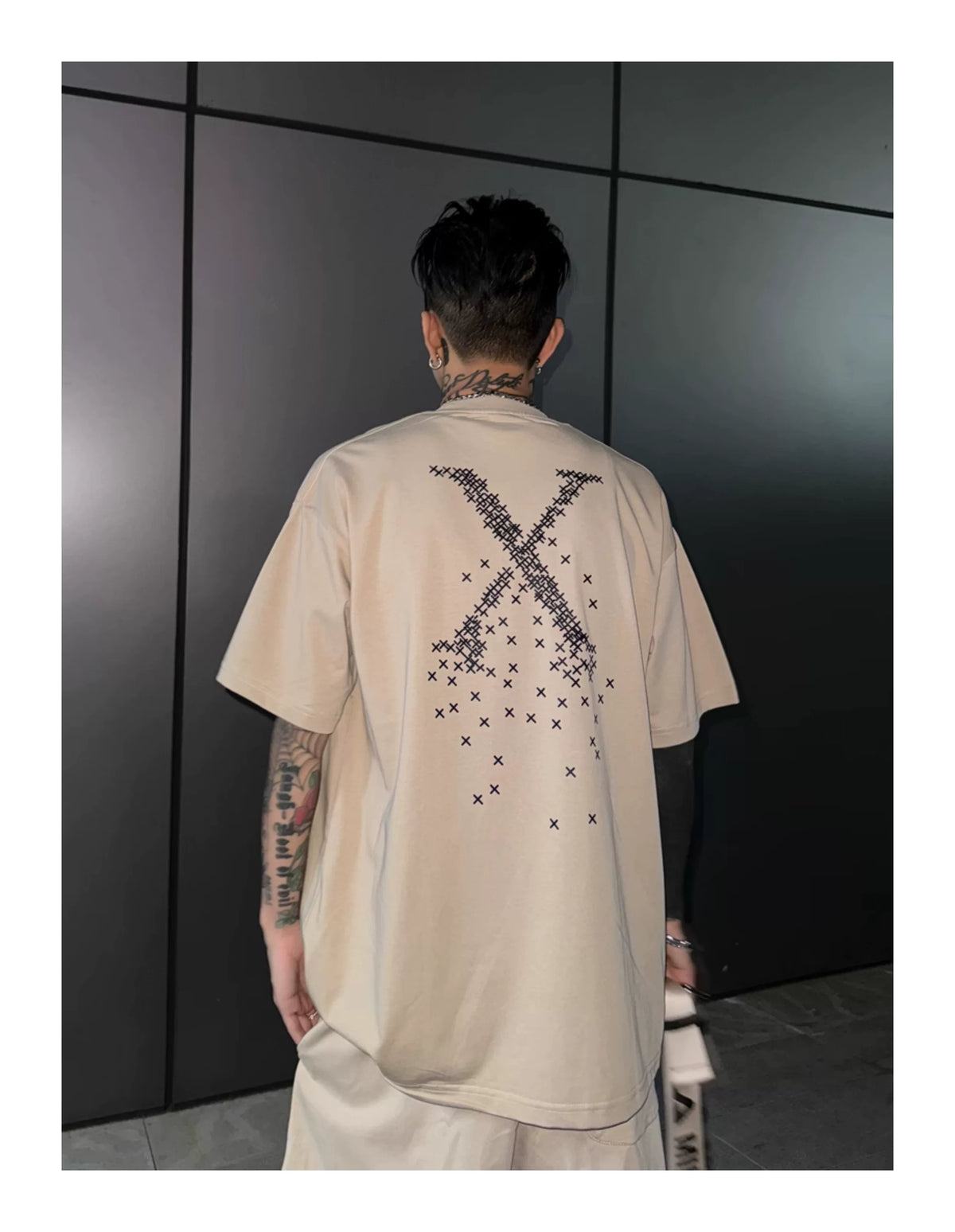 Crossfade Pixel‑X Graphic Tee - Notkicks