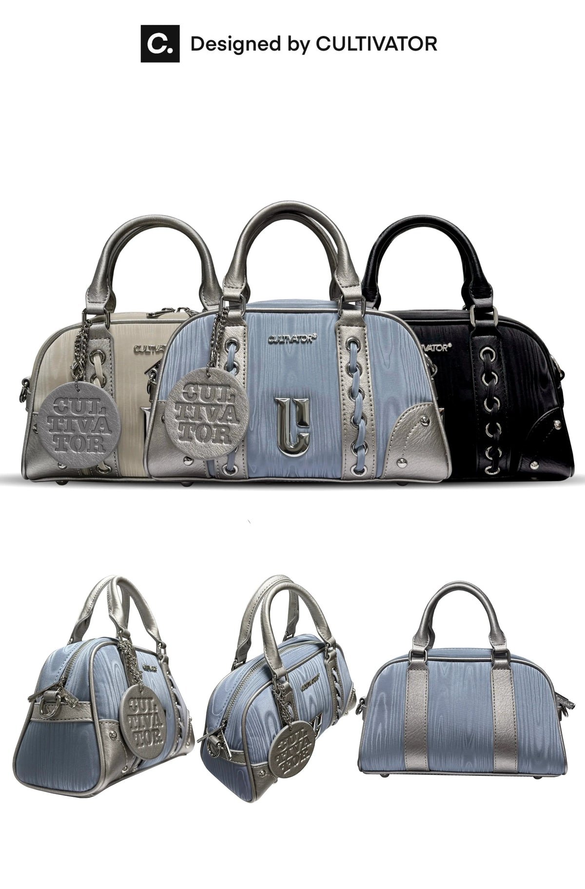 Metallic Boston Bowling Bag - Notkicks