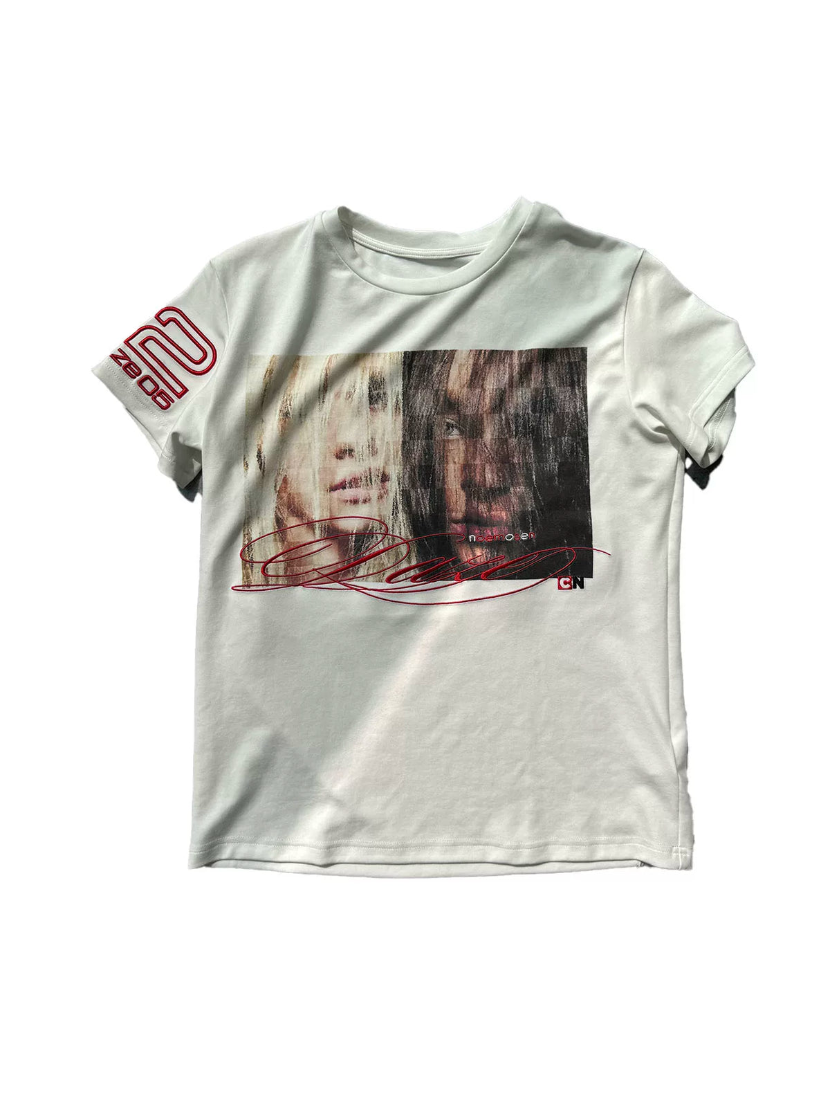 Twin Glare Portrait Graphic Tee - Notkicks