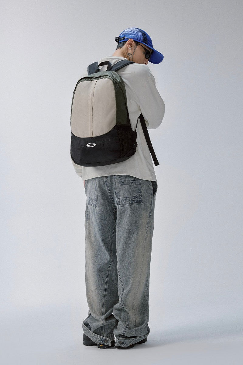 Colorblock Utility Travel Backpack - Notkicks