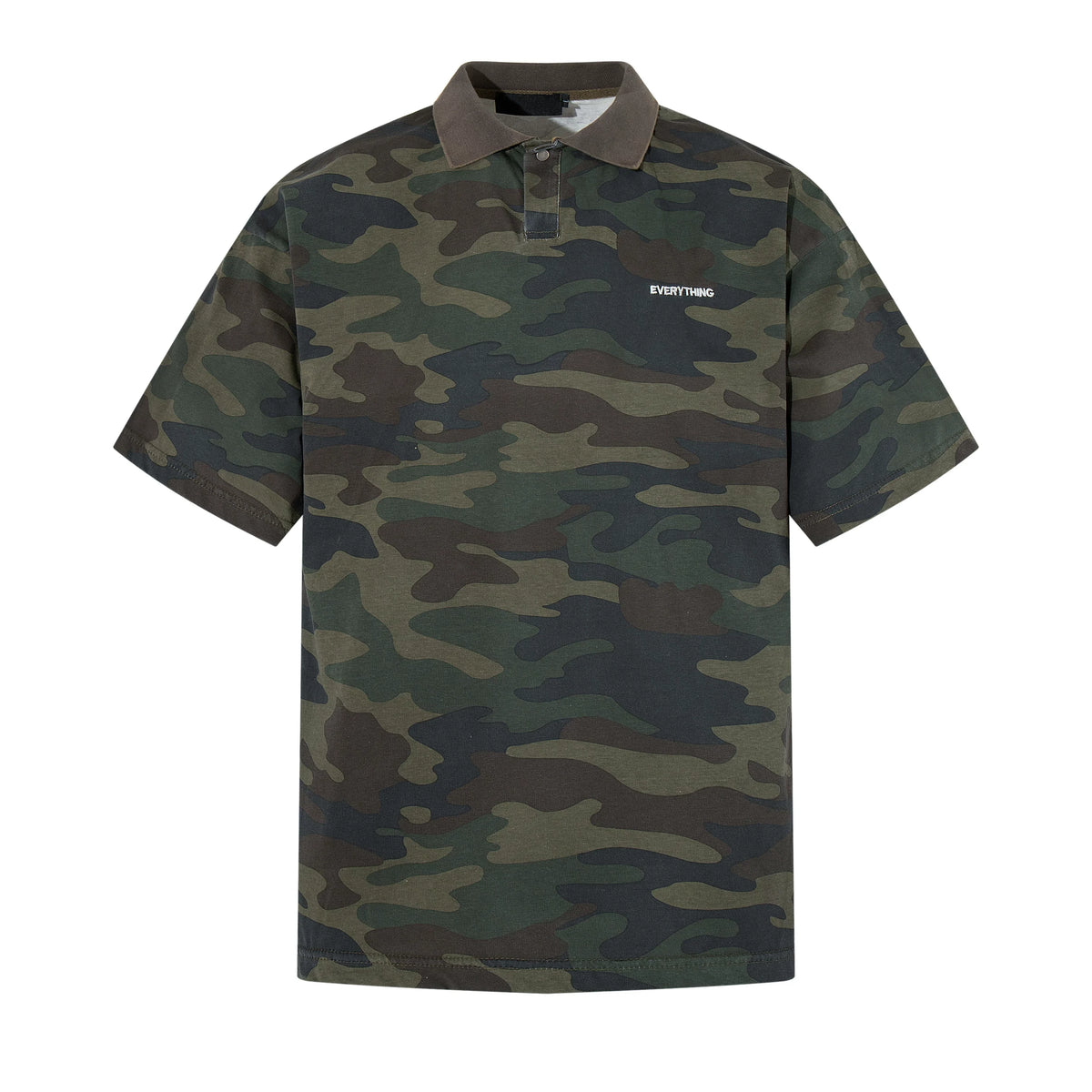 Evergreen Camo Everything Polo Tee - Notkicks