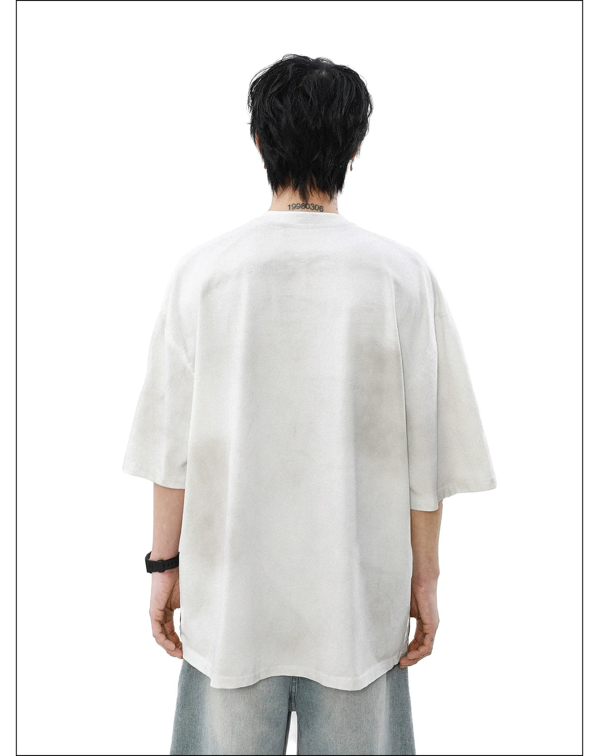Gridline Drift Graphic Oversized Tee - Notkicks
