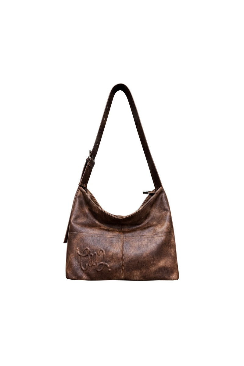 Vintage Wide Strap Large Tote Bag - Notkicks