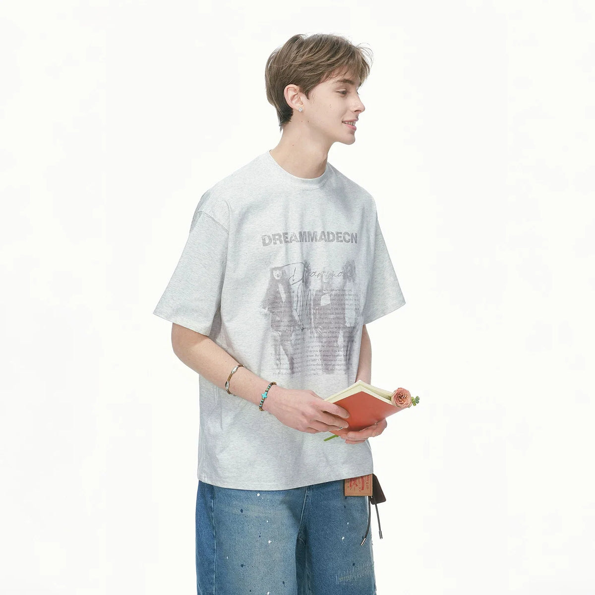 Dream Print Oversized Tee - Notkicks