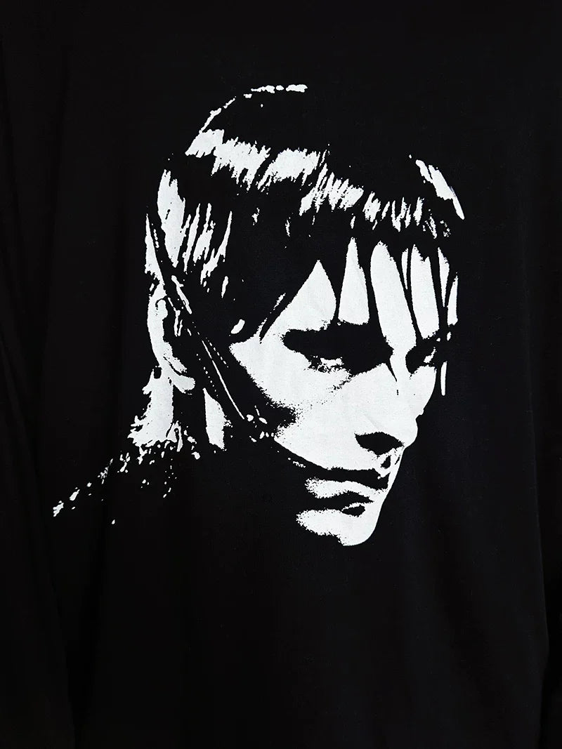 Vivid Void Portrait Longsleeve Tee - Notkicks