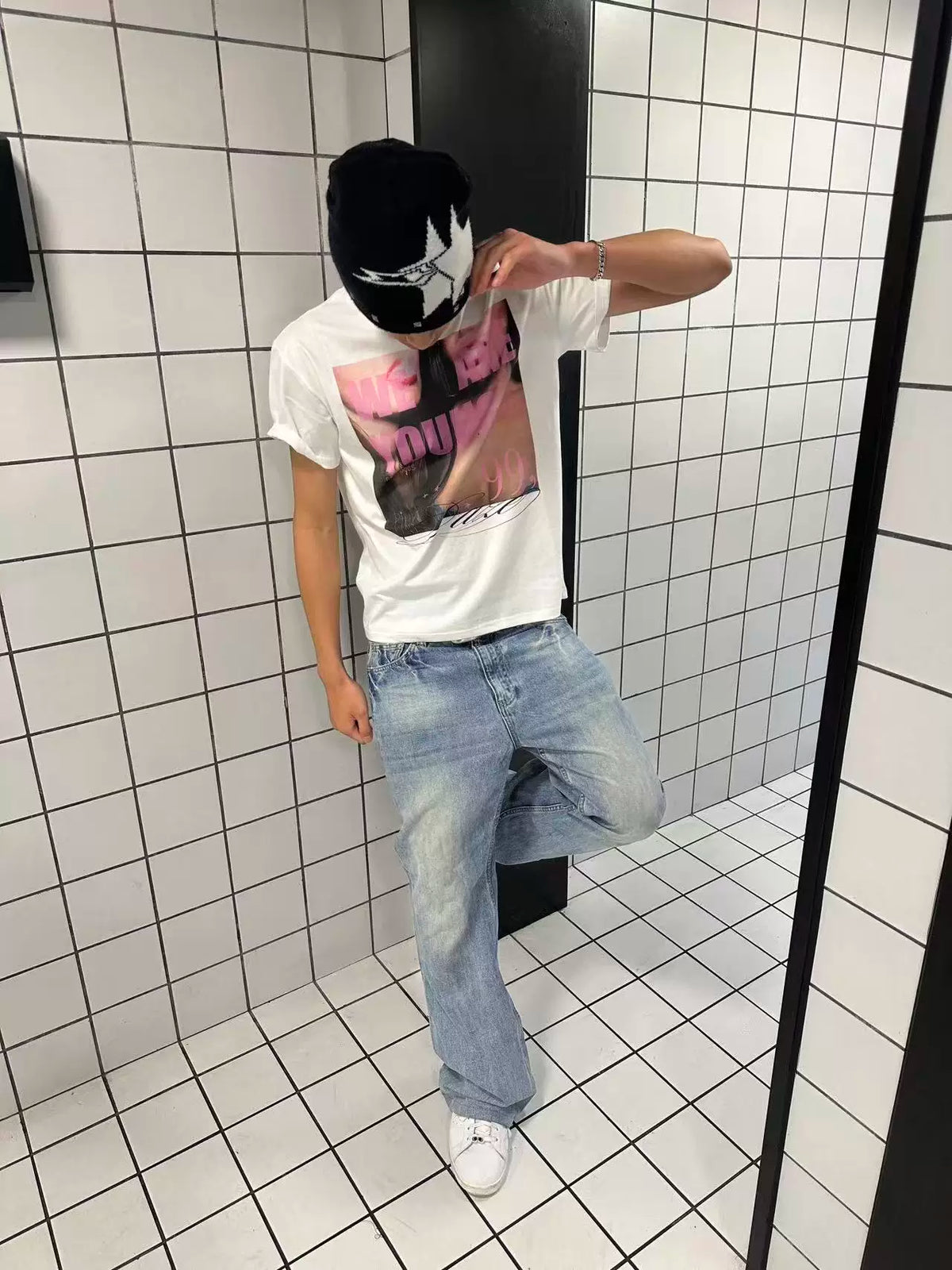 We Are Young Pink Graphic Tee - Notkicks