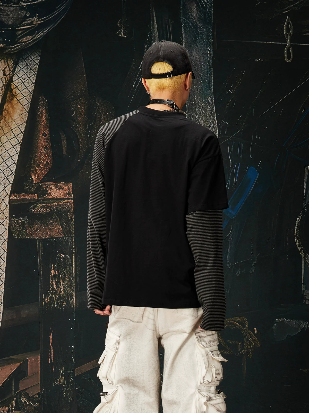 Ironcrest Varsity Striped Sleeve Longsleeve - Notkicks