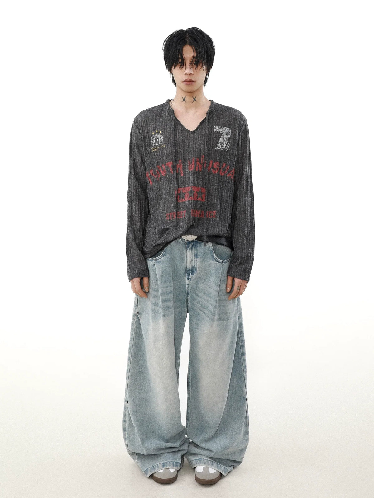 Grunge Street Runner Knit Top - Notkicks