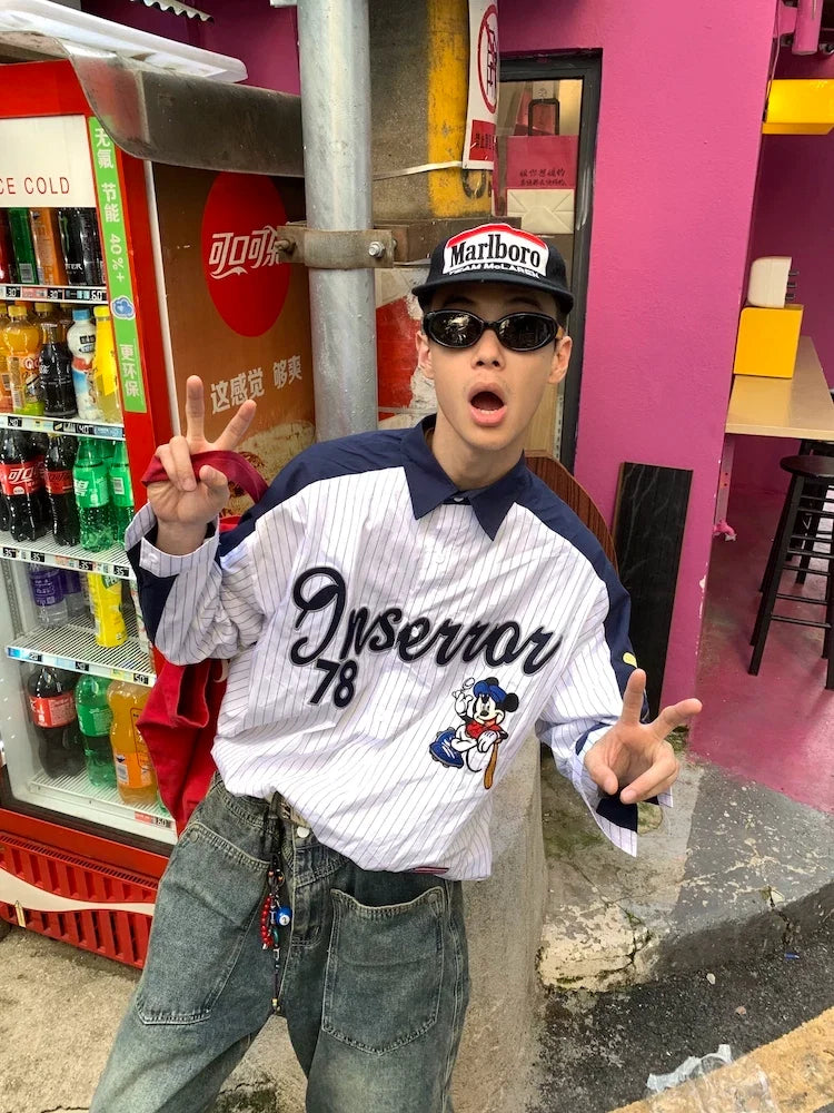 Backfield Error 78 Baseball Jersey - Notkicks