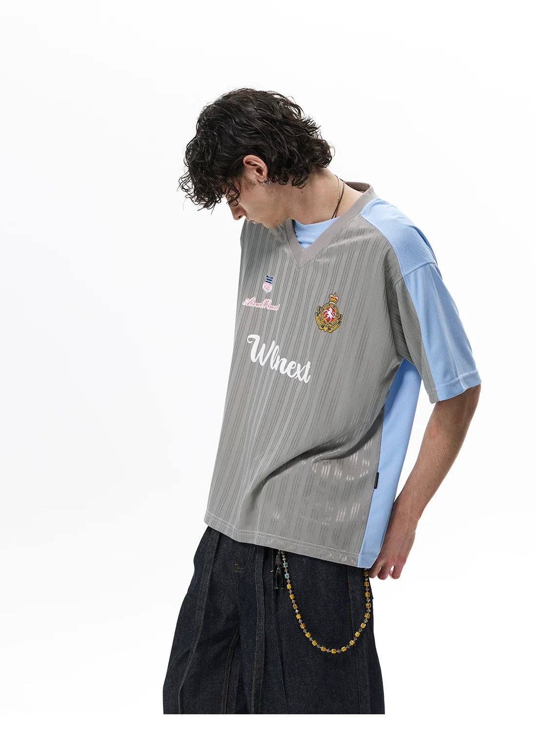 Silver Crest Pitch Jersey Tee - Notkicks