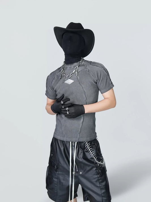Mirage Distressed Stitch Tee - Notkicks