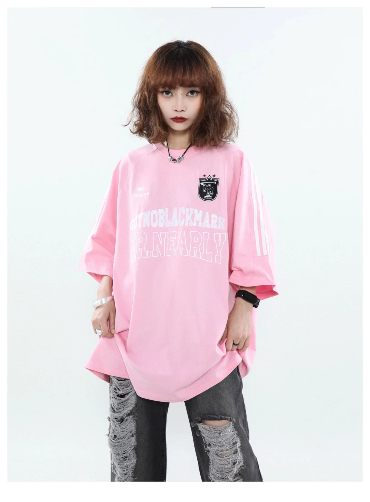 Blackmark Crest Varsity Jersey Tee - Notkicks