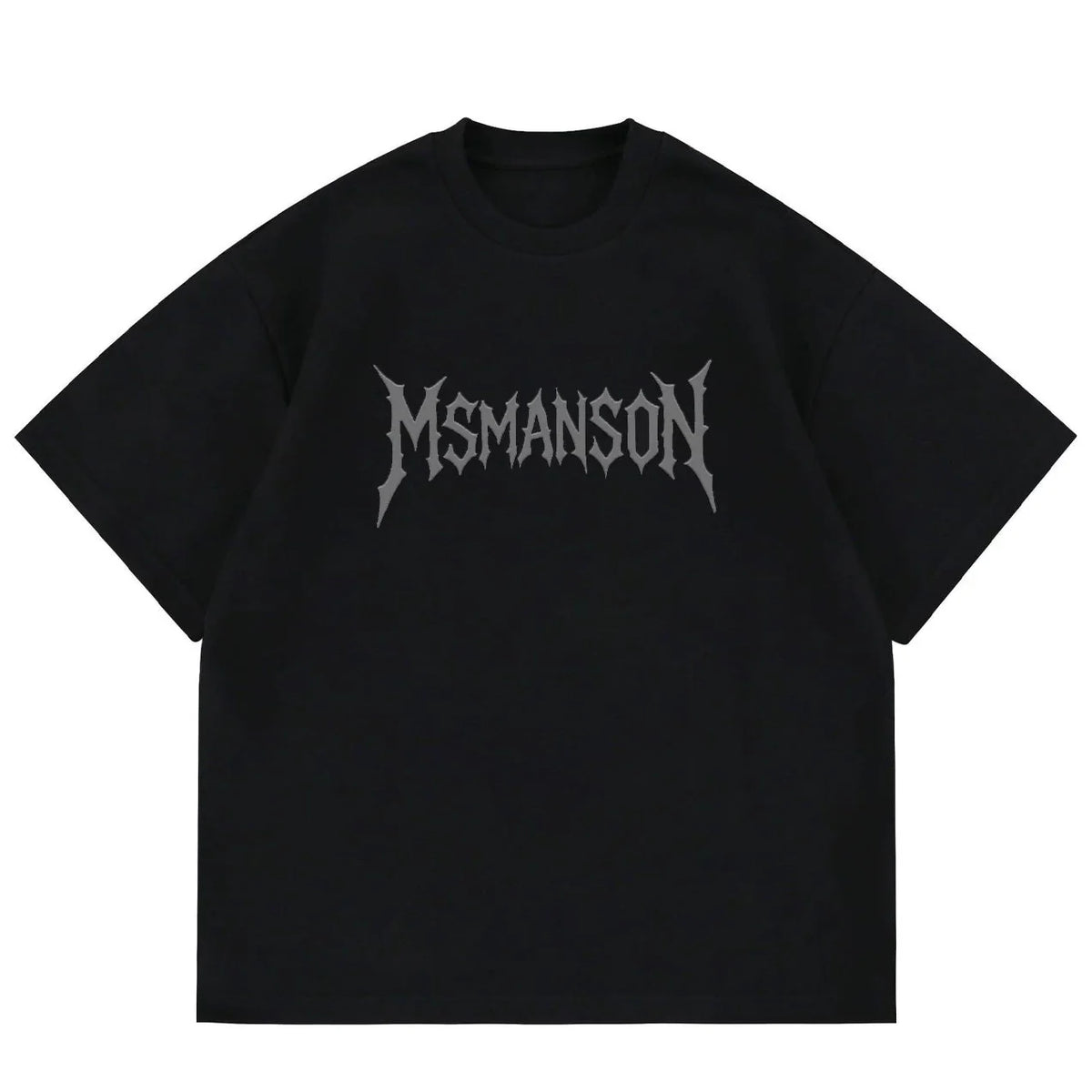 Void Script Logo Oversized Tee - Notkicks