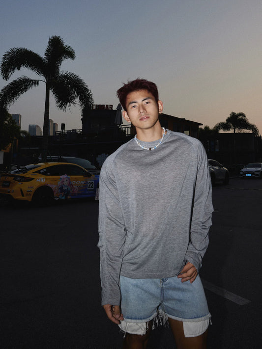 Twilight Drift Jersey Long Sleeve Tee - Notkicks