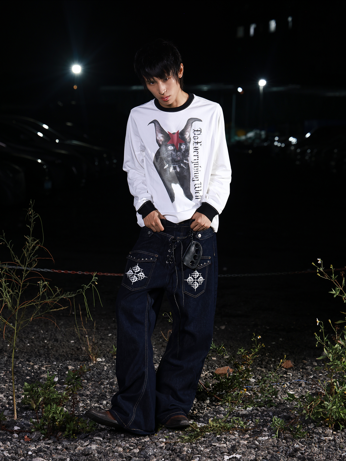 Star Hex Familiar Longsleeve Tee - Notkicks