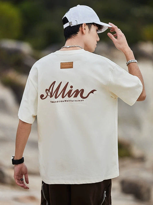 Heritage Script Graphic Oversized Tee - Notkicks