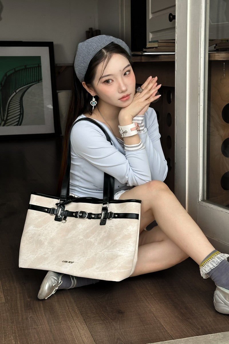 Large Basket Tote Bag - Notkicks