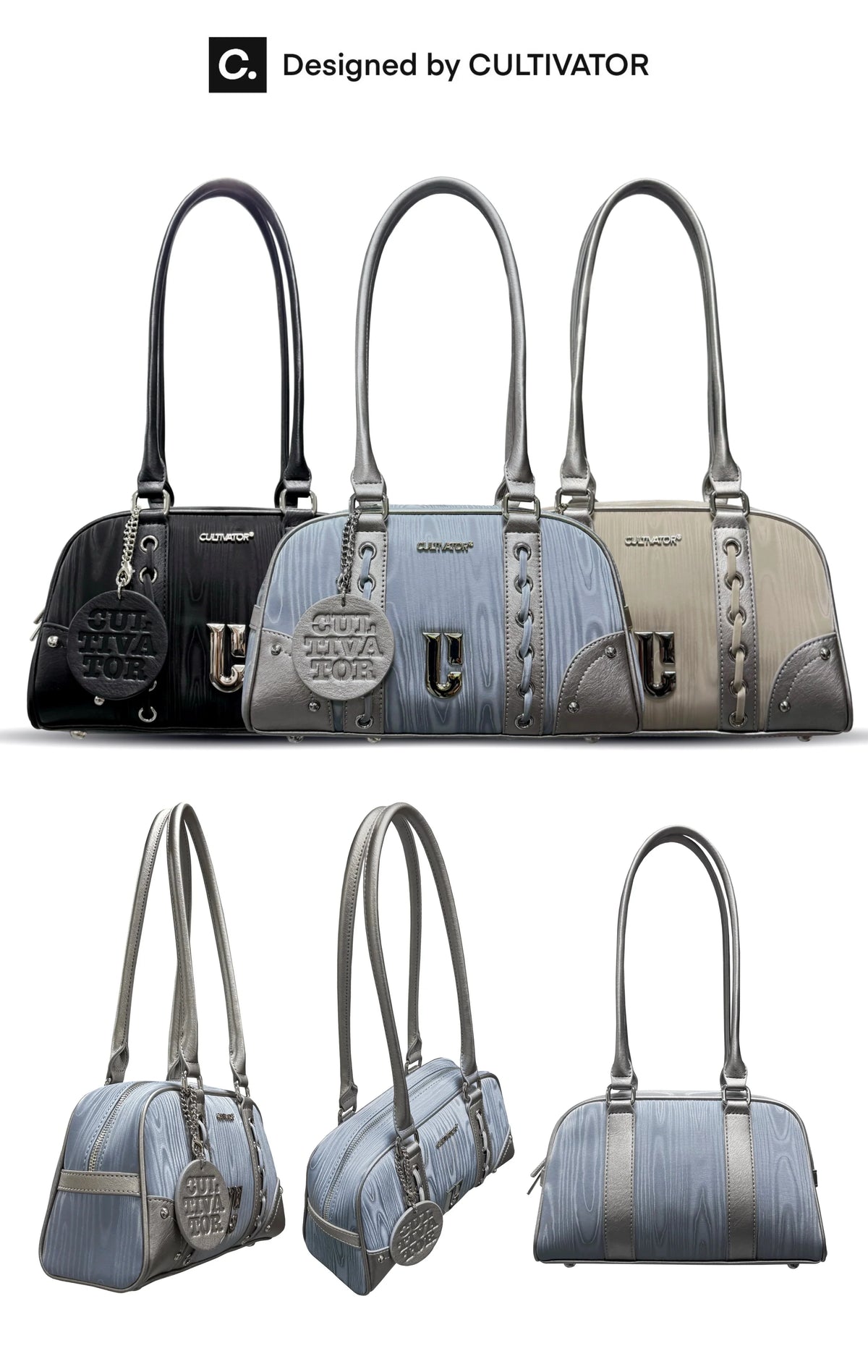 Metallic Boston Bowling Bag - Notkicks