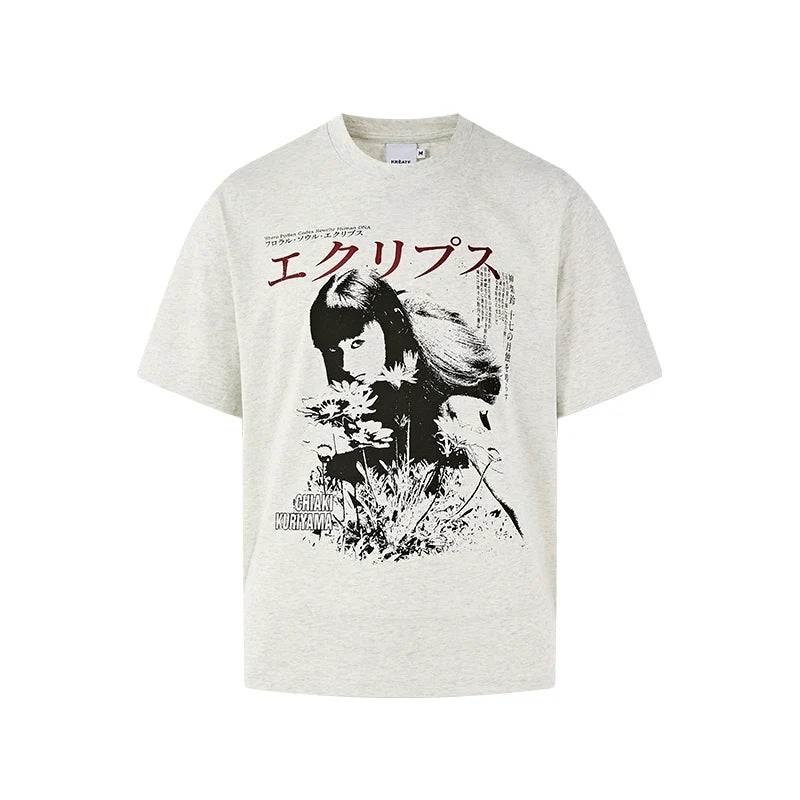 Japanese Graphic Print T-Shirts - Notkicks