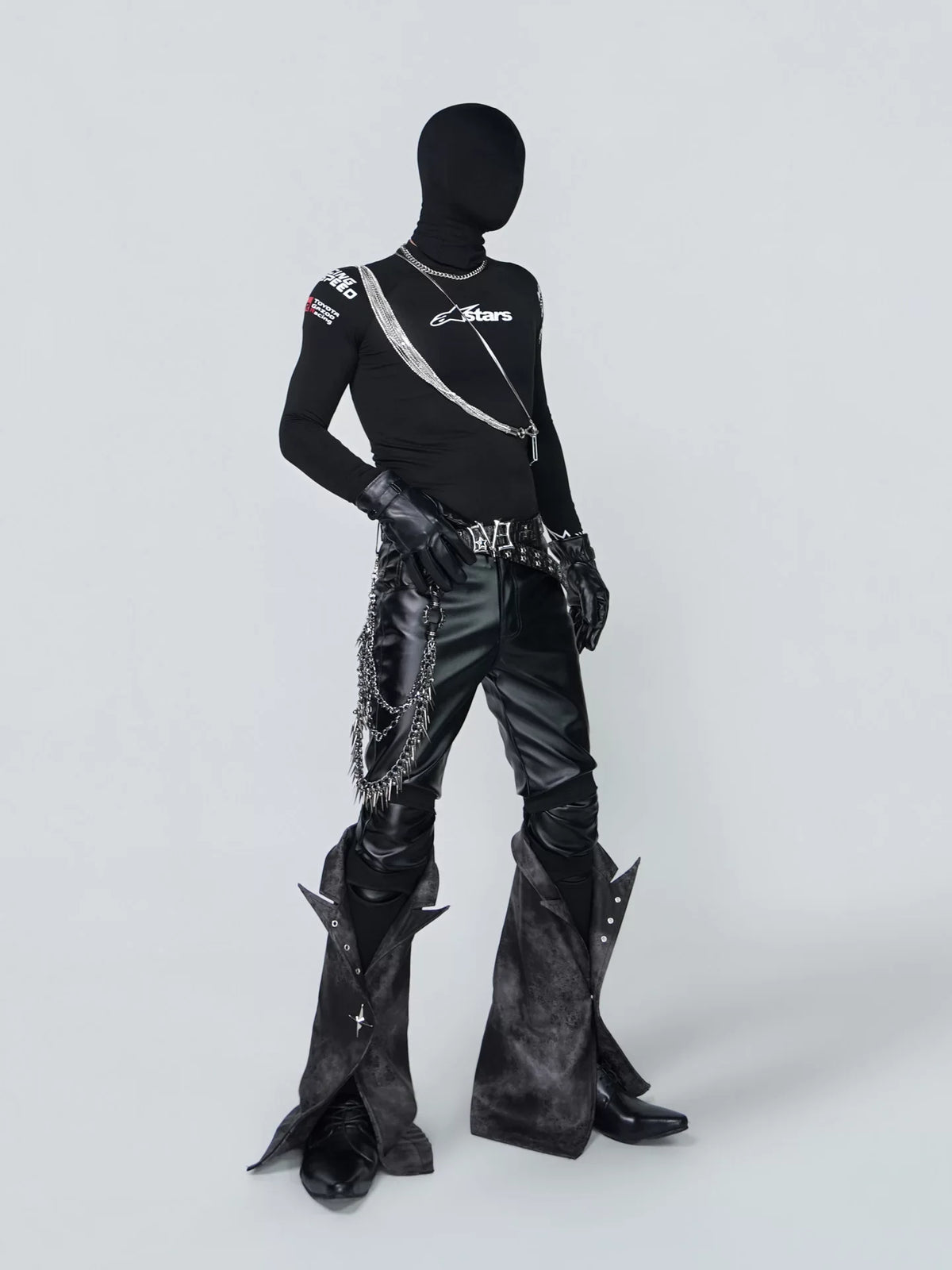 Astroline Black Apex Racing Baselayer Tee - Notkicks