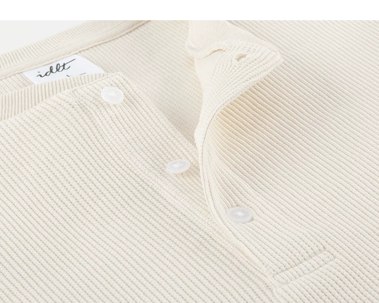 Thermal Ridge Classic Henley Tee - Notkicks