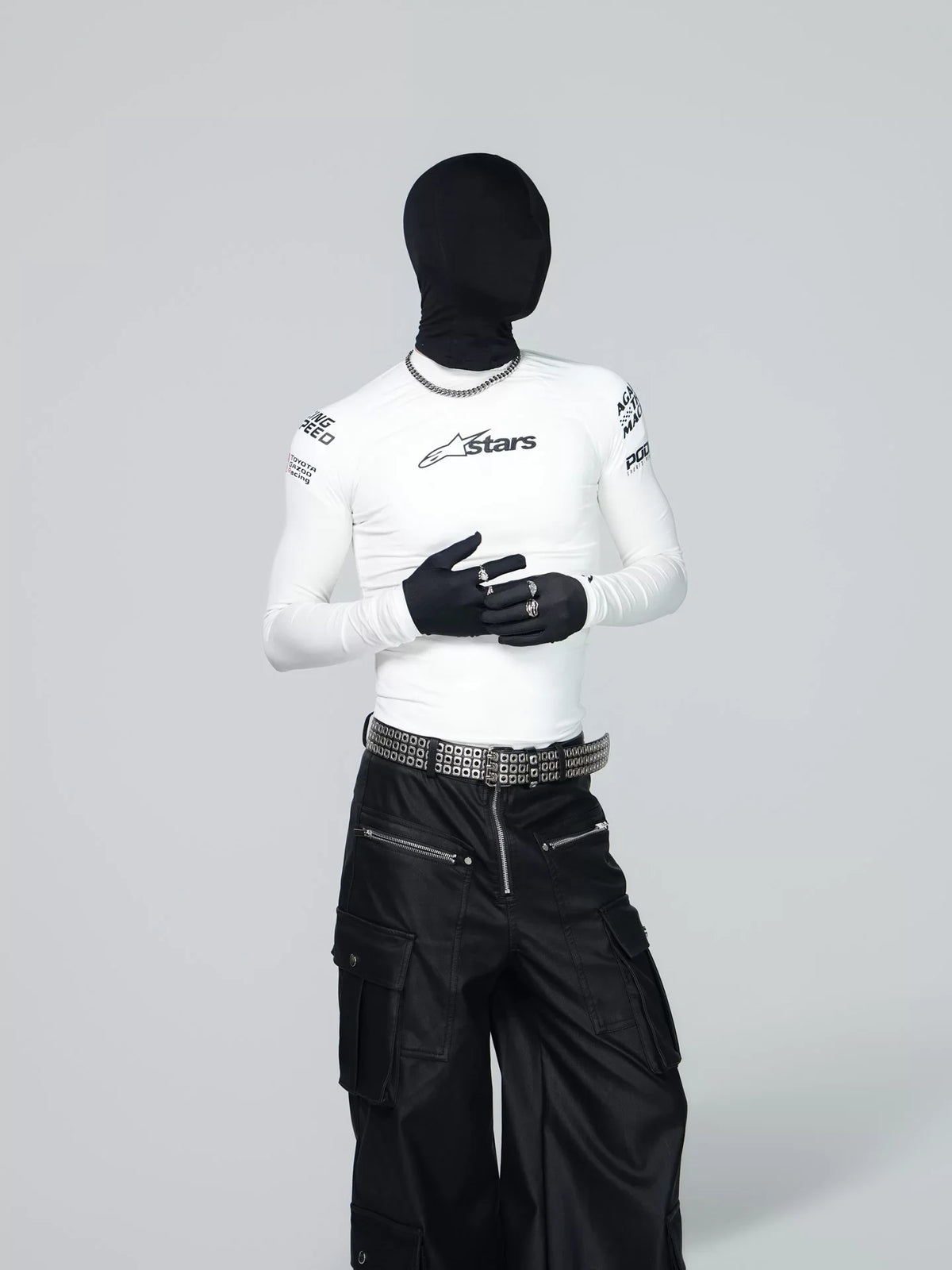 Astroline Black Apex Racing Baselayer Tee - Notkicks