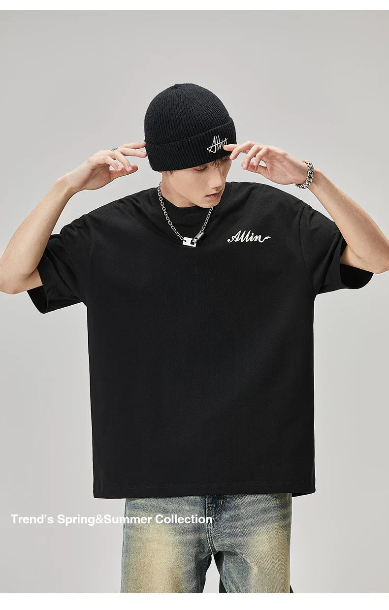 Heritage Script Graphic Oversized Tee - Notkicks