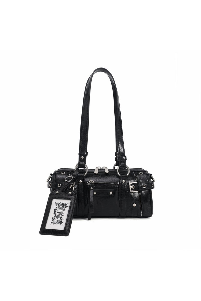 Y2K Biker Baguette Bag - Notkicks
