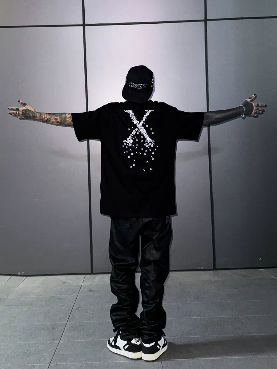 Crossfade Pixel‑X Graphic Tee - Notkicks