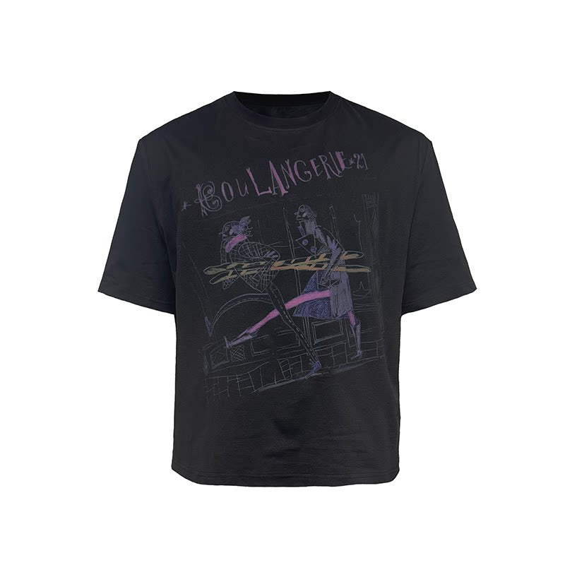 Abstract Ballet Sketch Graphic Tee - Notkicks