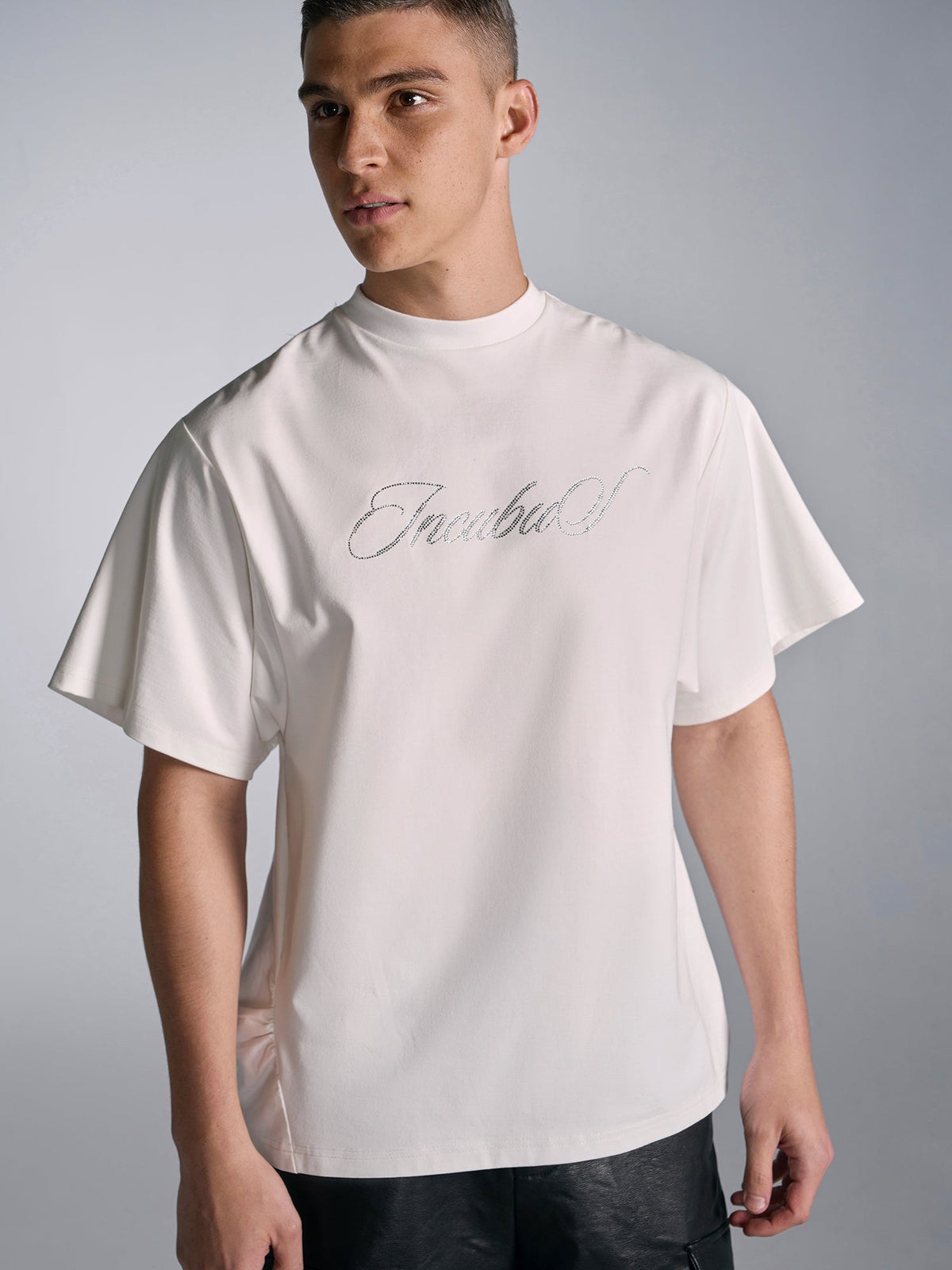 Crystal Script Statement Tee - Notkicks