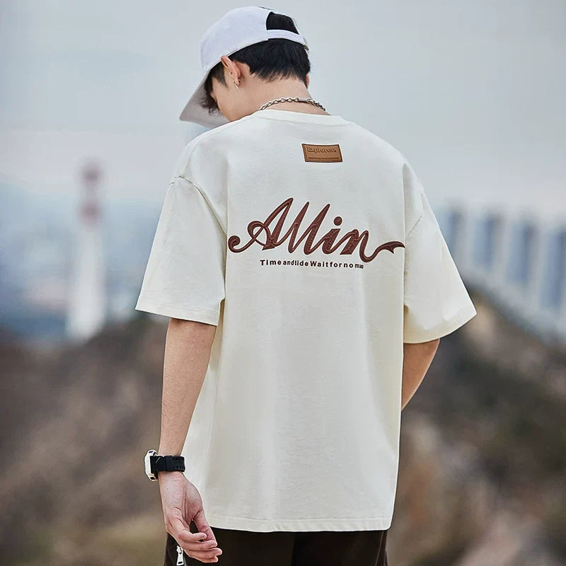 Heritage Script Graphic Oversized Tee - Notkicks