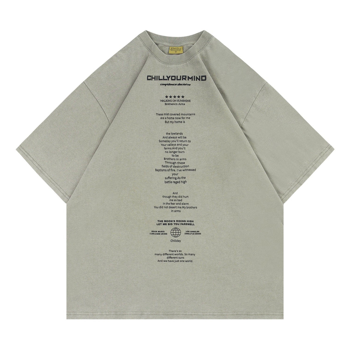 Oversize Graphic Streetwear T-Shirt - Notkicks