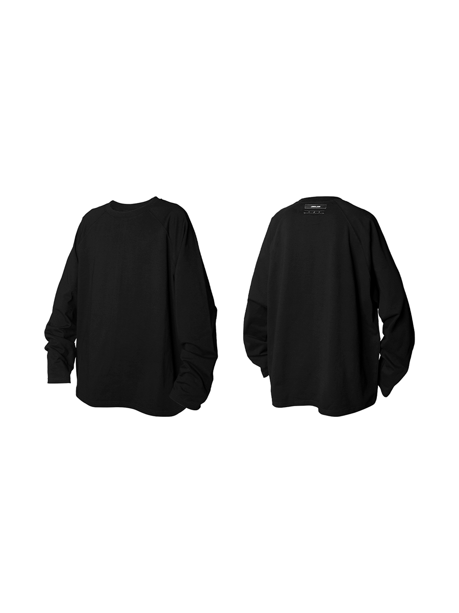 Minimalist Raglan Long Sleeve T Shirt - Notkicks