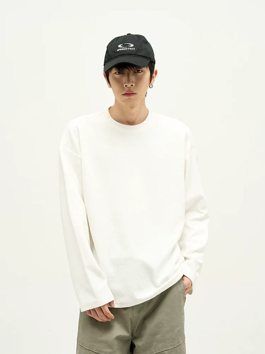Long-Sleeve Crew Neck T-Shirt - Notkicks